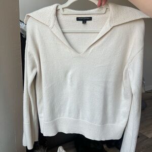 Banana Republic light cream sweater